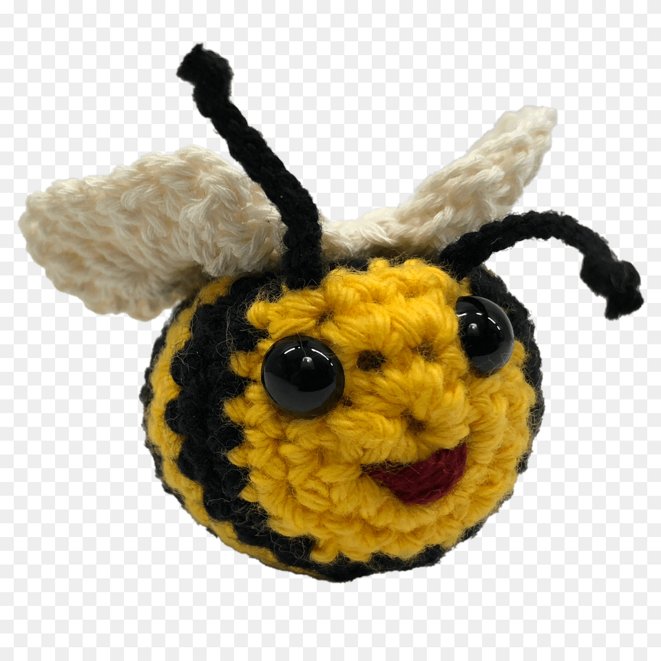 Structured Data Bee Transparent Transparent Pixel Bee, Plush, Toy, Accessories Free Png Download