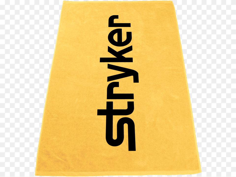 Stryker Logo Product Yellow Paper, Home Decor, Text, Rug Png Image