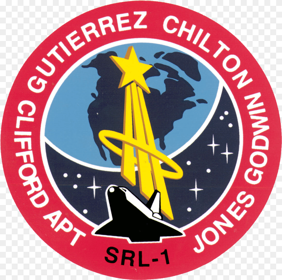 Sts 59 Patch Nasa Space Shuttle Badges No Background, Emblem, Logo, Symbol, Badge Free Png Download