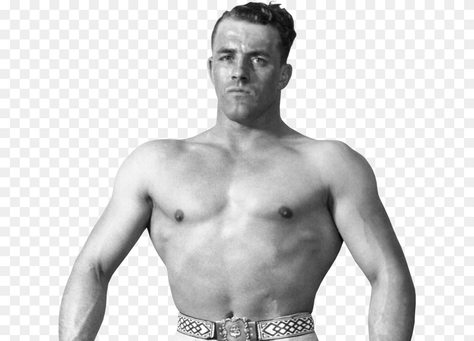 Stu Hart Barechested Stu Hart Wrestler, Torso, Portrait, Photography, Person Free Transparent Png