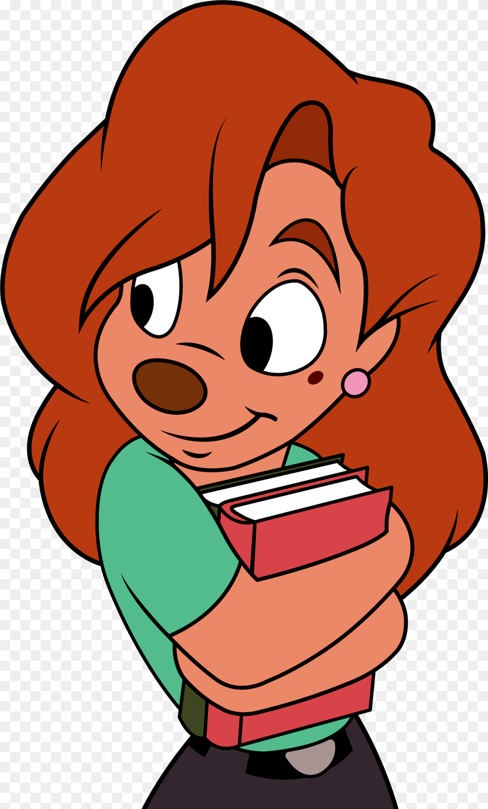 Stuck Clip Character Disney Roxanne A Goofy Movie Costume, Book, Publication, Baby, Person Free Png