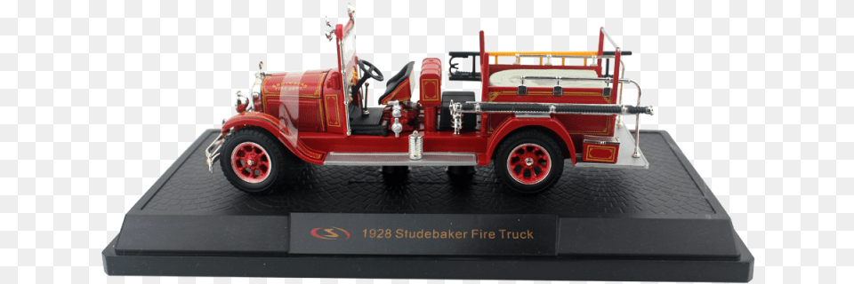 Studebaker Firetruck Fire Engine, Transportation, Truck, Vehicle, Fire Truck Free Png