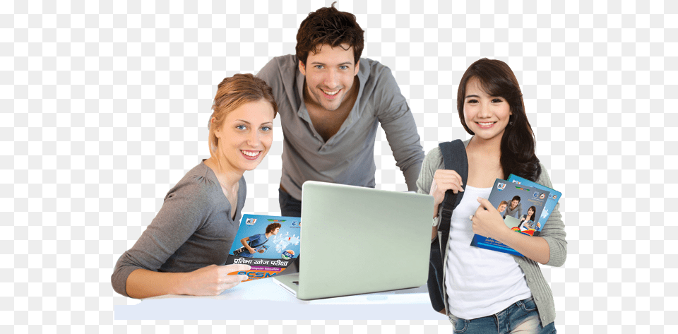 Student, Adult, Person, Pc, Laptop Free Png