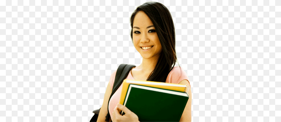 Student, Face, Smile, Reading, Person Png Image