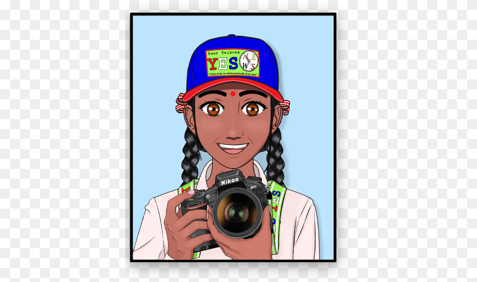 Student, Person, Head, Hat, Photographer Png Image