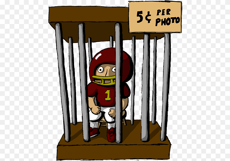 Student Athletes Deserve Payment In Multimillion Dollar Cartoon, Prison, Baby, Person Free Png