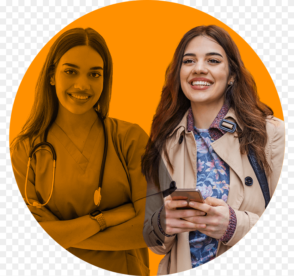 Student Before And After Career Ready Course Girl, Clothing, Coat, Photography, Adult Png Image