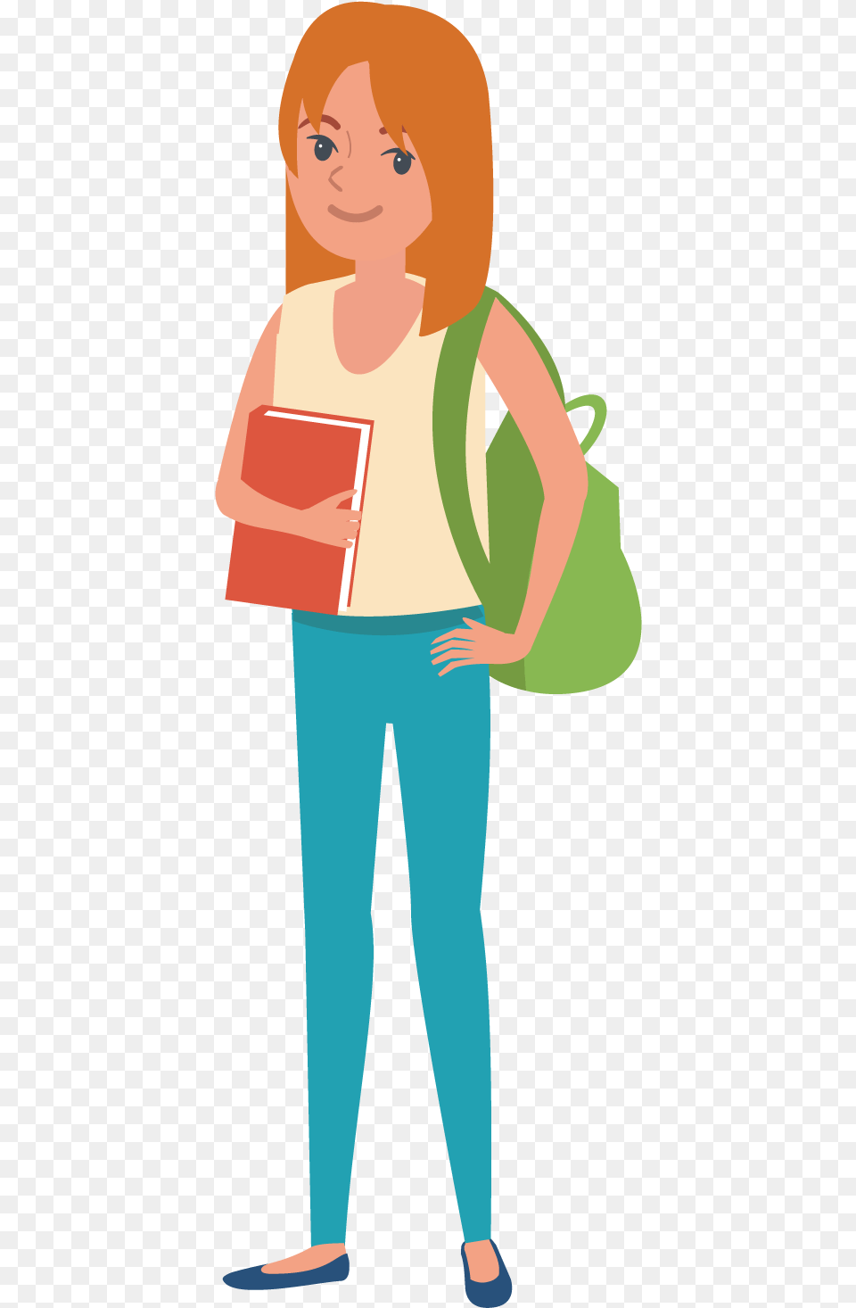 Student Clip Art Animated College Student, Person, Reading, Clothing, Face Png
