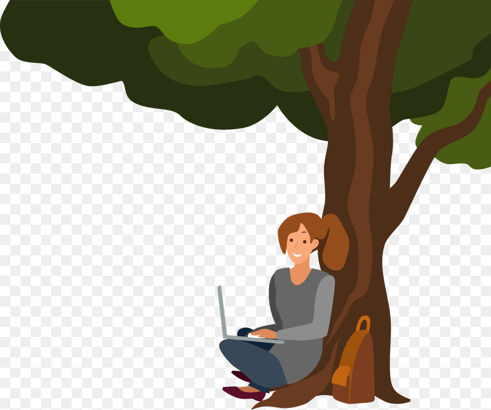 Student Clipart, Reading, Pc, Laptop, Computer Png