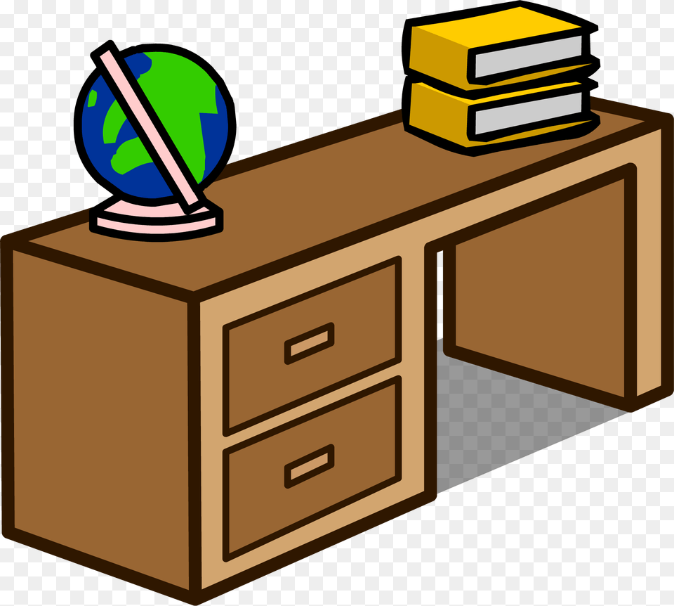 Student Desk Change Clipart, Table, Furniture, Drawer, Cabinet Free Transparent Png