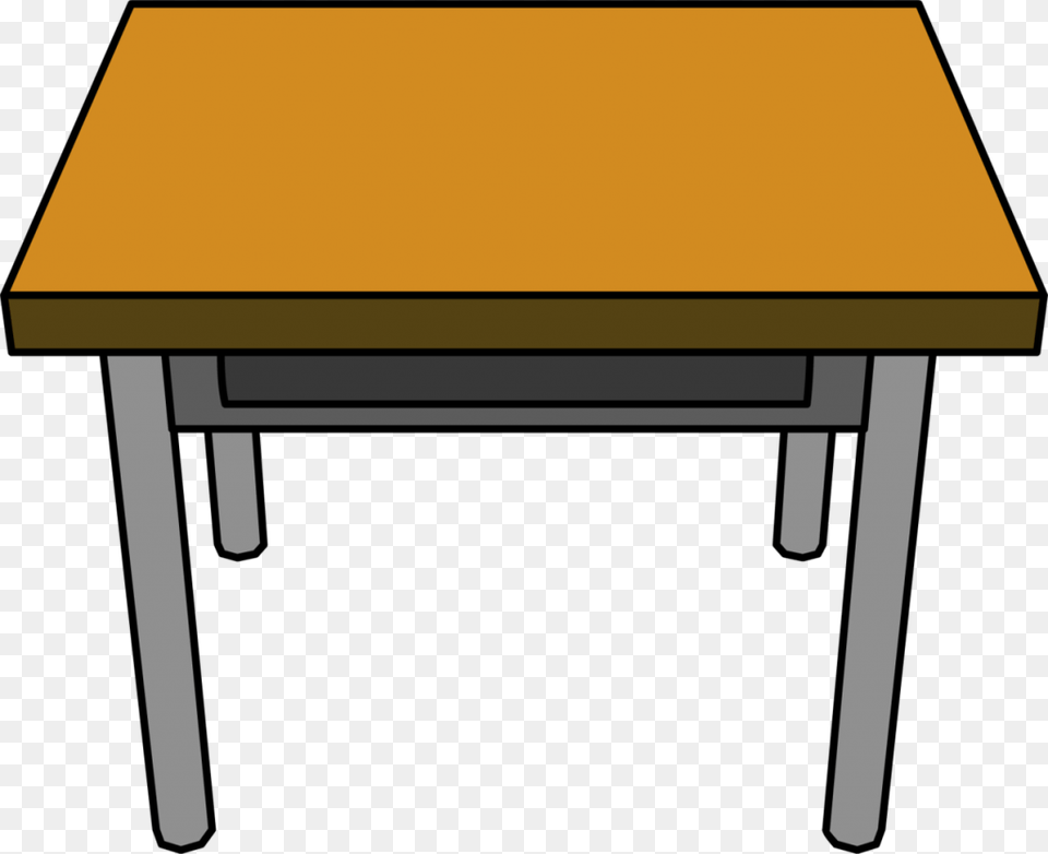 Student Desk Clip Art Student Desk In Student Desks Desk, Dining Table, Furniture, Table, Coffee Table Free Png Download