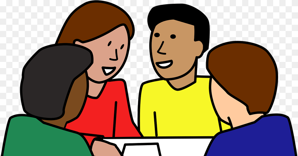 Student Download Full Discussion Clip Art, Conversation, Person, Interview, Adult Free Transparent Png