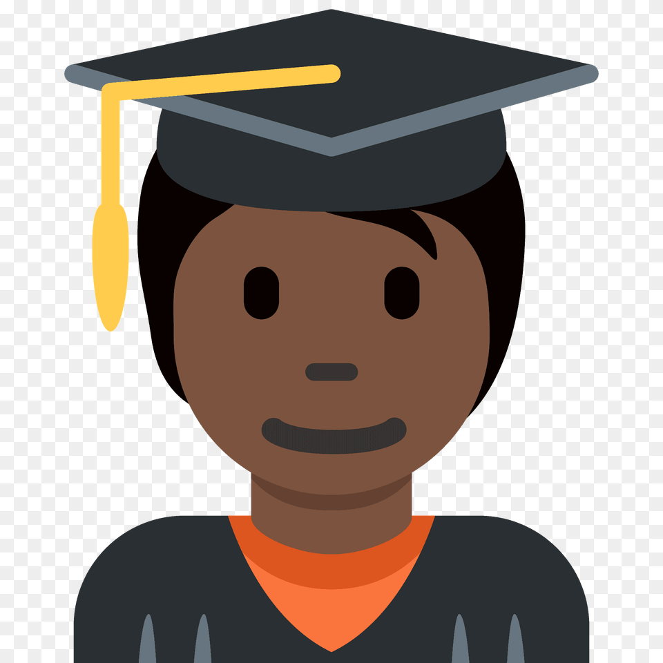 Student Emoji Clipart, Graduation, People, Person, Face Free Png