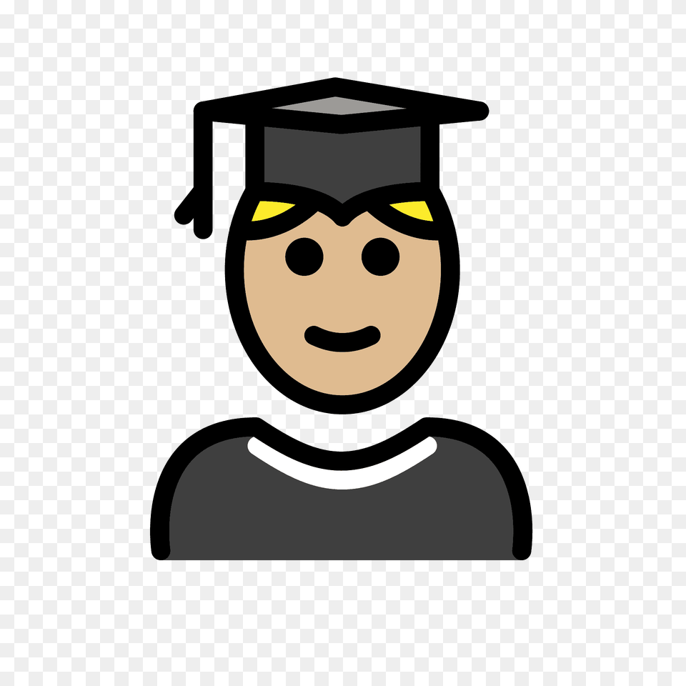 Student Emoji Clipart, Graduation, People, Person, Face Free Png