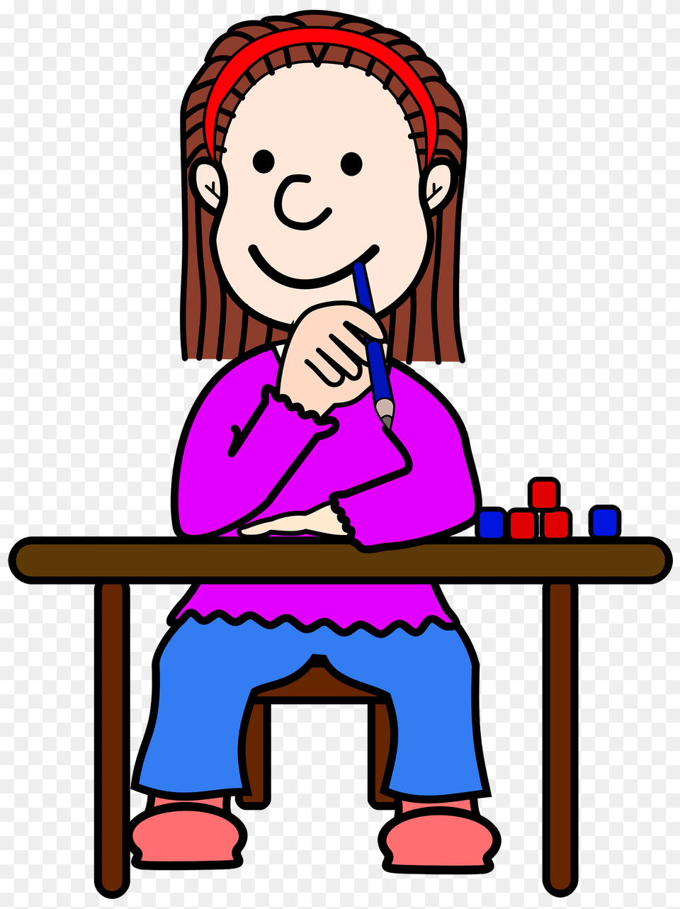 Student In School Clipart, Baby, Person, Face, Head Free Png