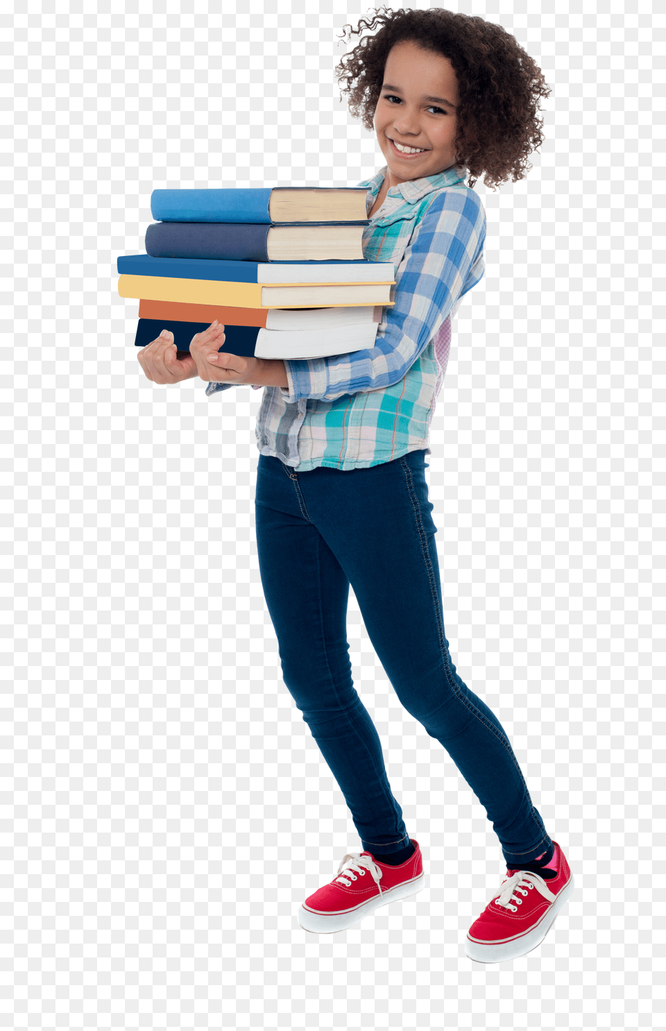 Student Kid Carrying Books Free Transparent Png