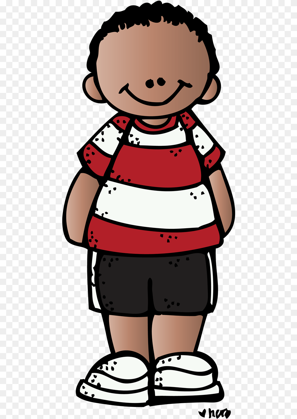 Student Melonheadz Boy Clipart, Clothing, Shorts, Baby, Person Free Png Download