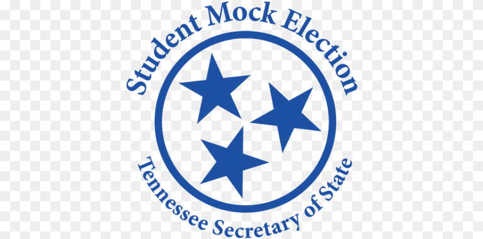 Student Mock Election Logo Tennessee Vols State Flag, Symbol, Star Symbol, Person, Face Png