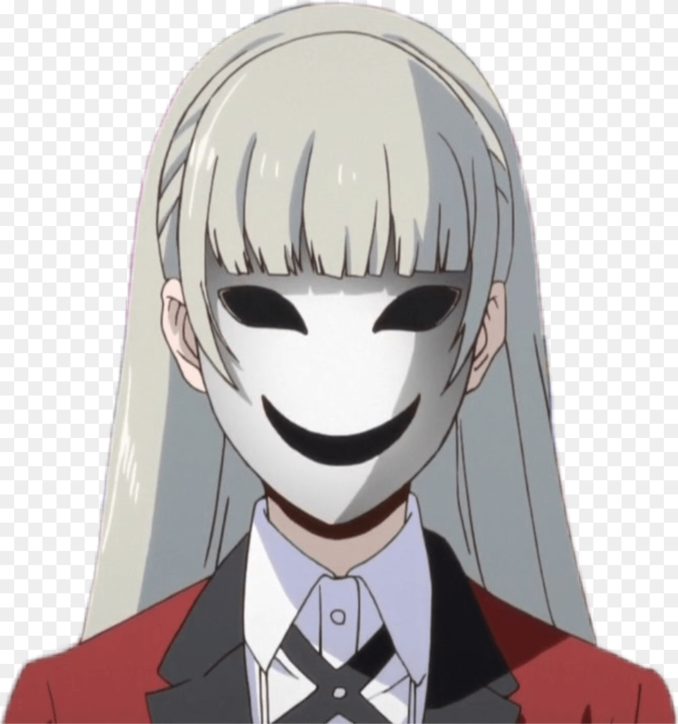 Student President Kakegurui Compulsive Gambler, Anime, Person, Face, Head Png