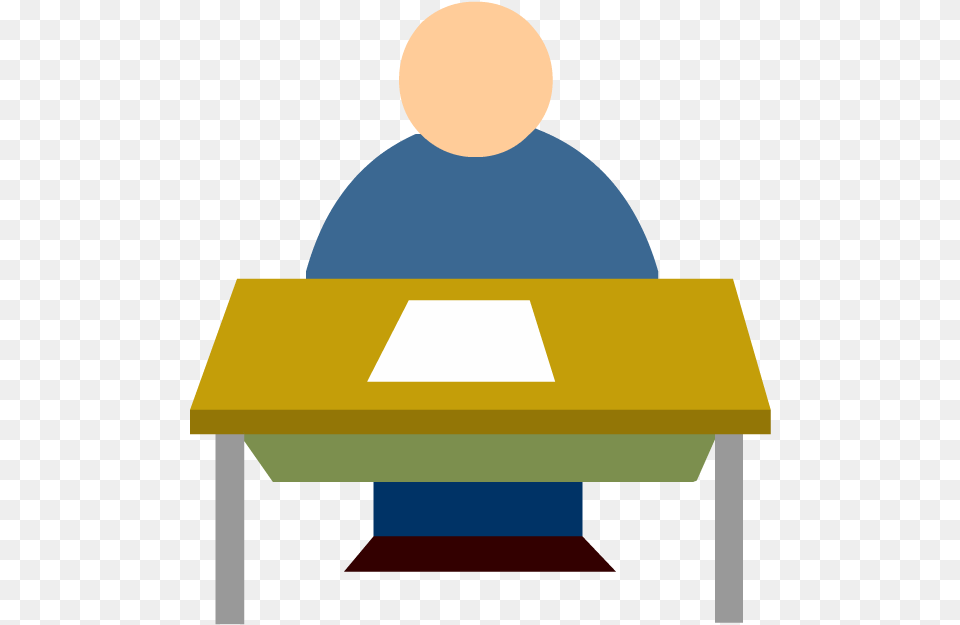 Student Rights, Desk, Furniture, Table, Person Free Png