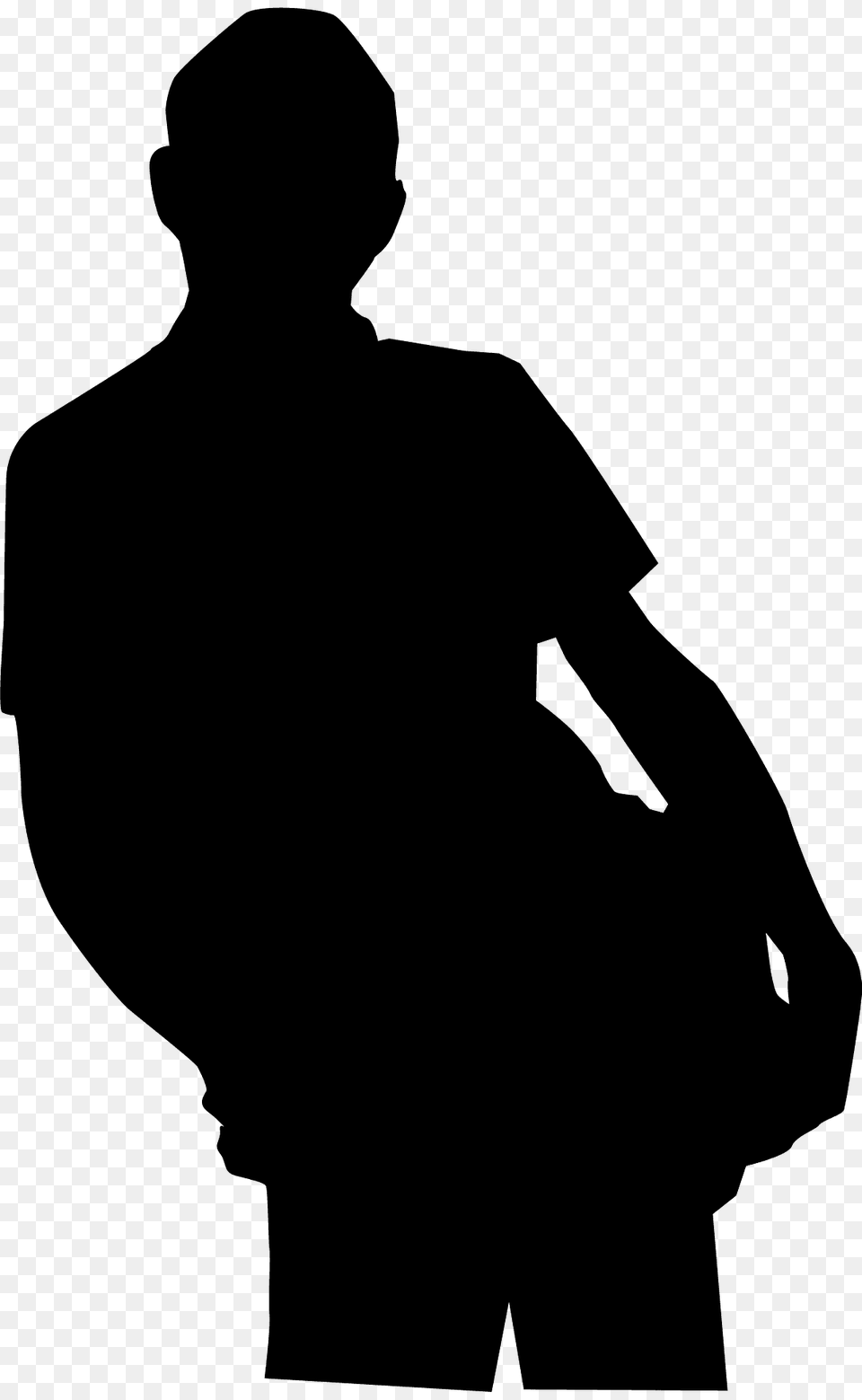 Student Silhouette, Adult, Male, Man, Person Png Image