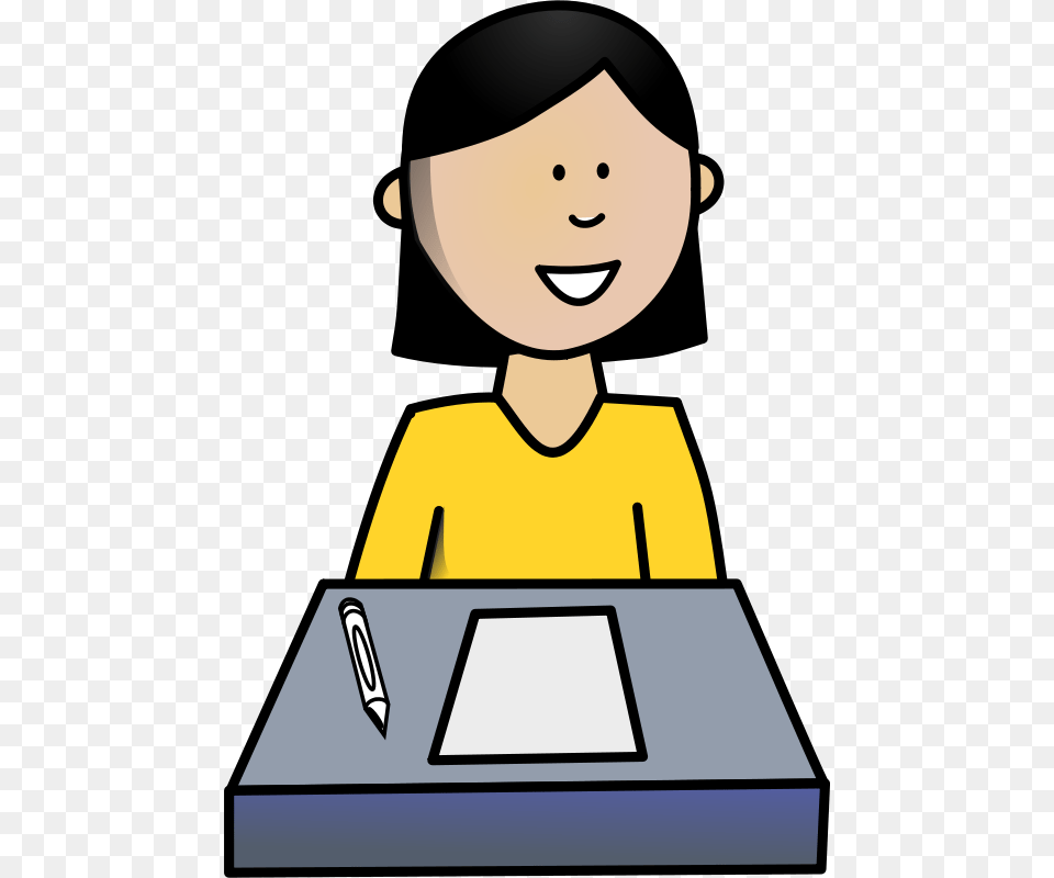 Student Stock Clipart, People, Person, Reading, Face Png Image