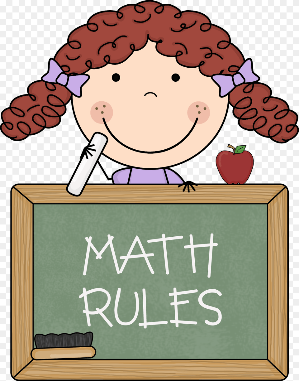 Student Studying Math Clipart Png