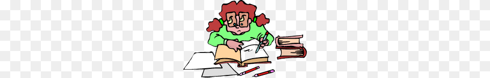 Student Turning In Homework Clipart Collection, Person, Reading Png Image
