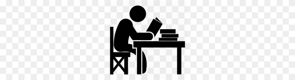 Student Writing, Silhouette, Person, Reading, Furniture Free Transparent Png