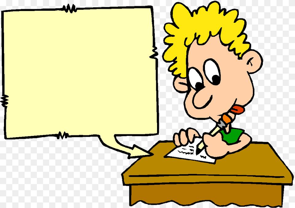 Student Writing, Cartoon, Face, Head, Person Free Png