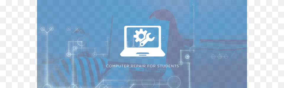 Students Can Check In Their Machine With Technicians Computer Repair Banner, Adult, Female, Person, Woman Png