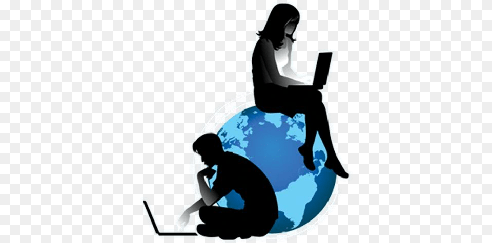 Students Globe Computer Technology Images, Person, Adult, Male, Man Png
