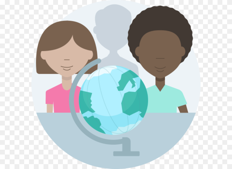Students Learning Icon, Sphere, Planet, Outer Space, Astronomy Free Png