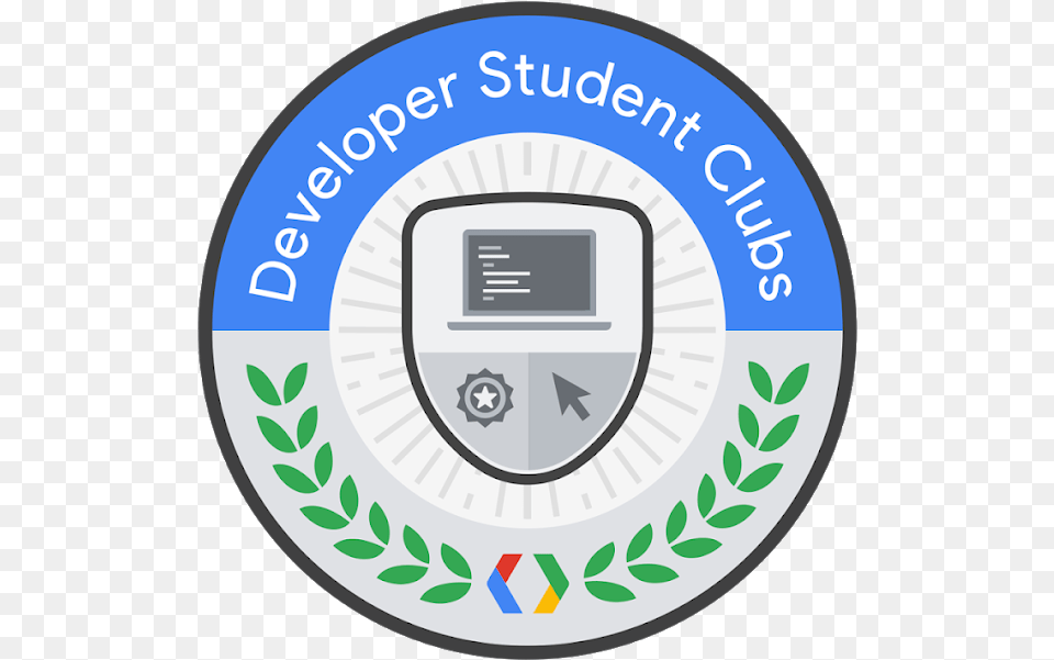 Students Registration In Google Developer Student Clubs Dsc Google Student Developer Google, Logo, Badge, Symbol, Disk Free Png