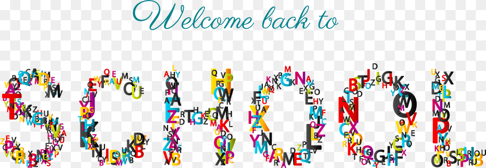 Students Return To School, Art, Graphics, Text Free Png Download