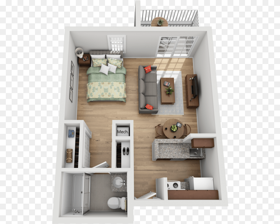 Studio Apartment Floor Plans, Architecture, Room, Living Room, Interior Design Free Transparent Png