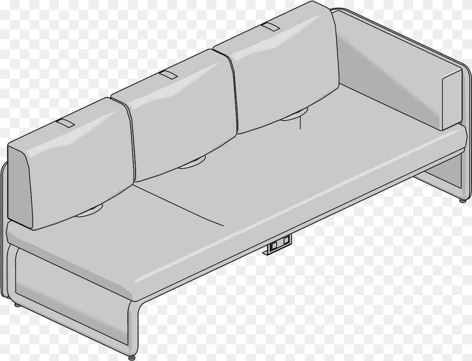 Studio Couch, Furniture Free Png Download