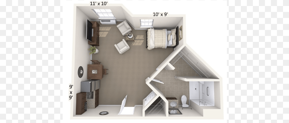 Studio Floorplan Floor Plan, Clinic, Indoors, Architecture, Housing Free Png Download