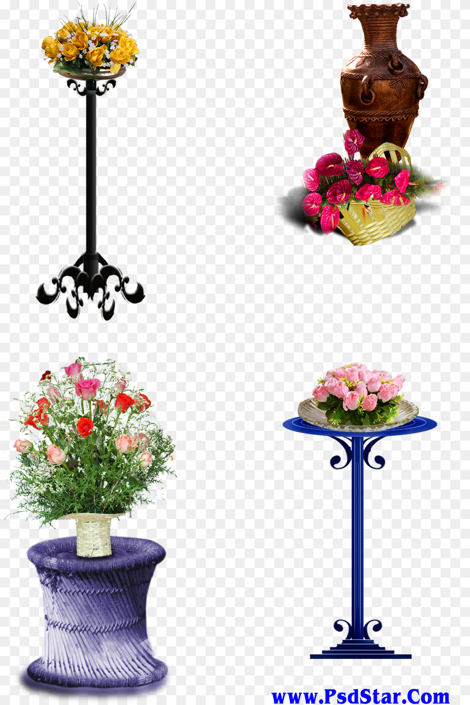 Studio Flower Pot Png Image