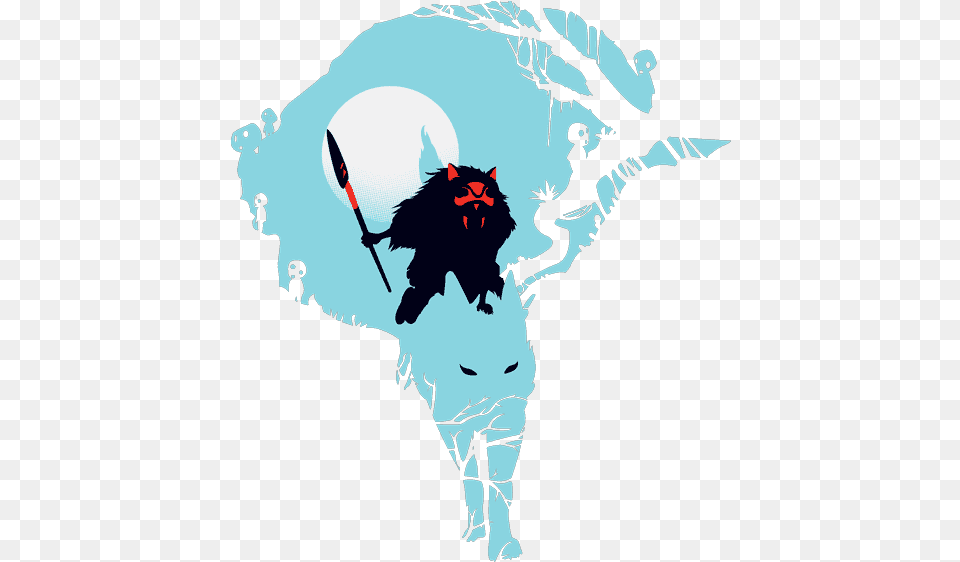 Studio Ghibli Princess Mononoke Pixel Art, Graphics, Animal, Cat, Pet Png Image