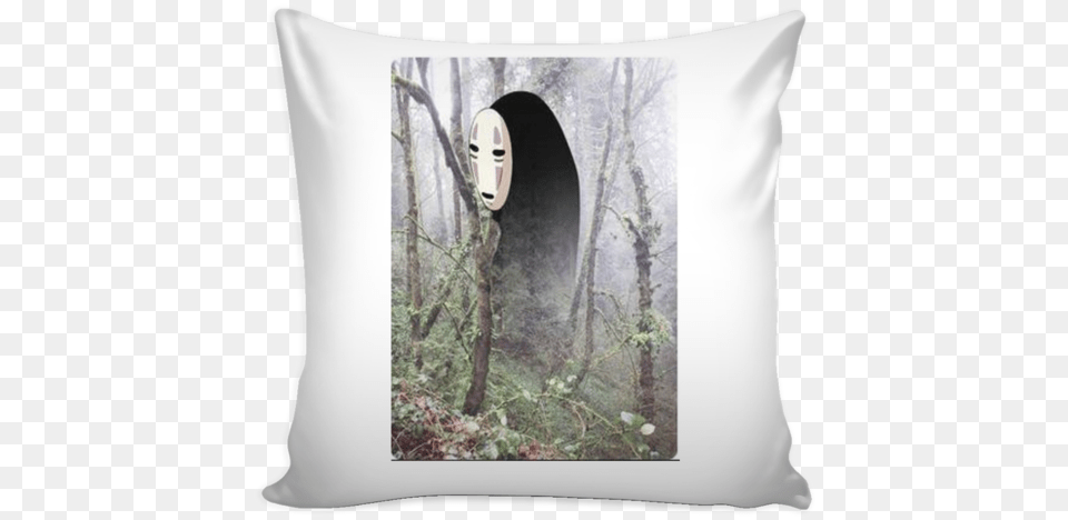 Studio Ghibli Spirited Away No Face Pillow Cover Offer Pillow, Cushion, Home Decor, Plant, Vegetation Free Png