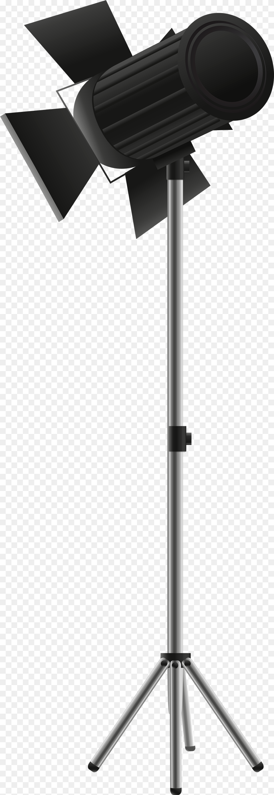 Studio Lighting On A Tripod Stand Clipart Street Sign, Sword, Weapon Png