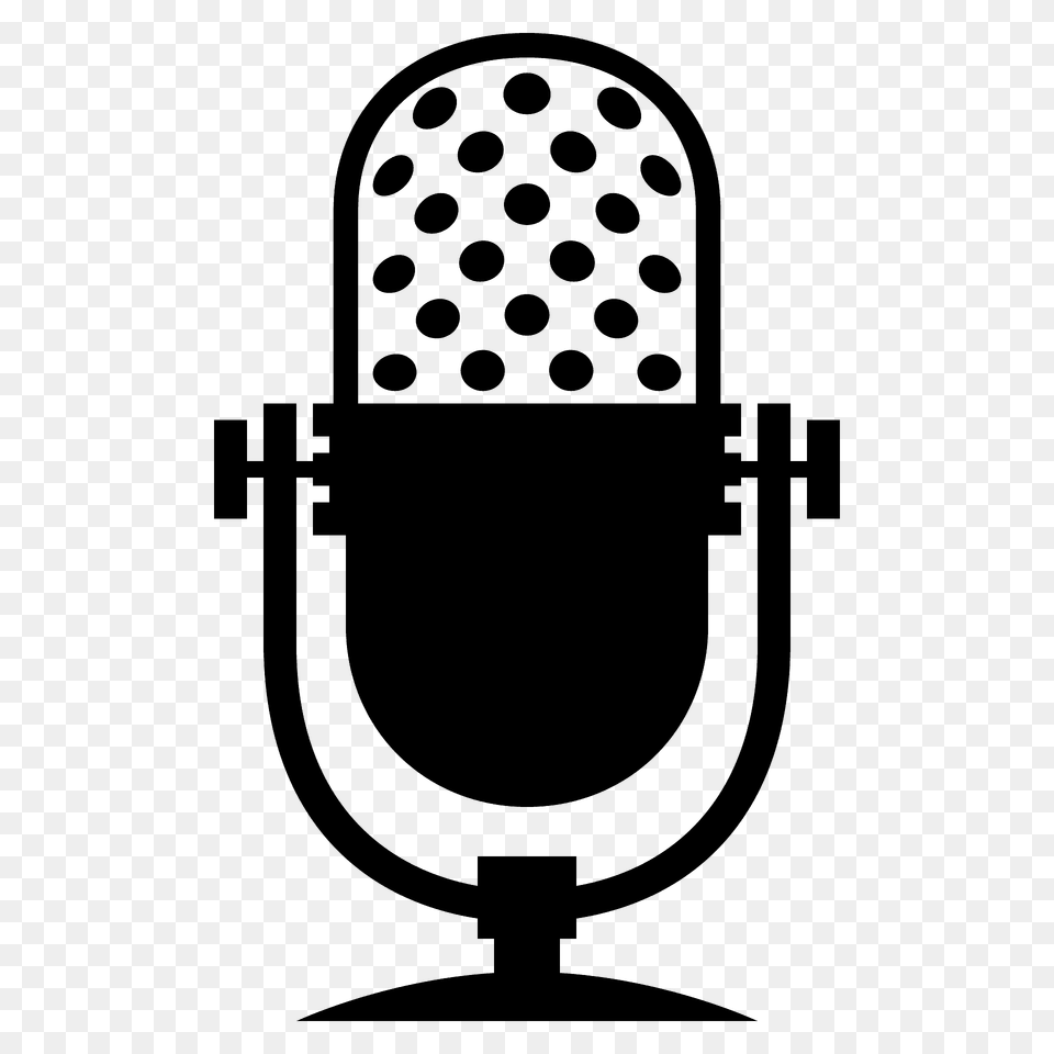 Studio Microphone Emoji Clipart, Electrical Device Png Image