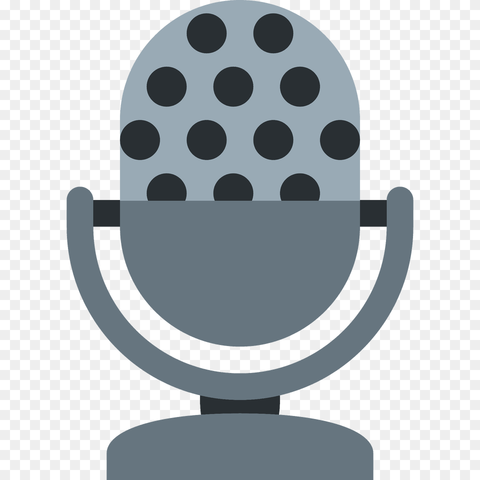 Studio Microphone Emoji Clipart, Electrical Device, Lighting, Nature, Outdoors Png Image