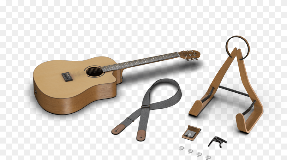 Studio Packshottransparent, Guitar, Musical Instrument, Accessories, Strap Free Transparent Png