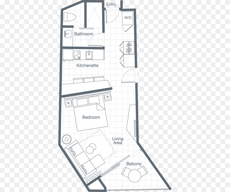 Studio Villa, Diagram, Floor Plan Png