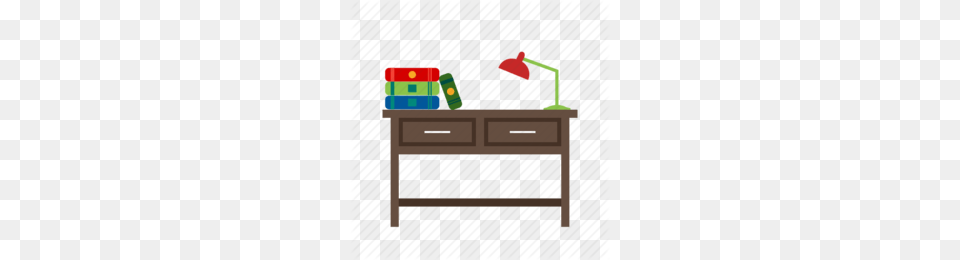 Study Clipart, Desk, Furniture, Table, Sideboard Png