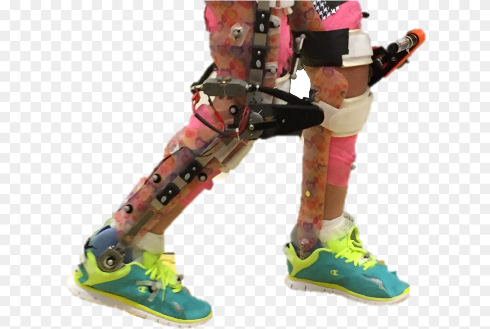 Study Shows Wearable Robotic Exoskeletons Improve Walking Foot Brace For Cerebral Palsy, Clothing, Footwear, Shoe, Baby Free Transparent Png