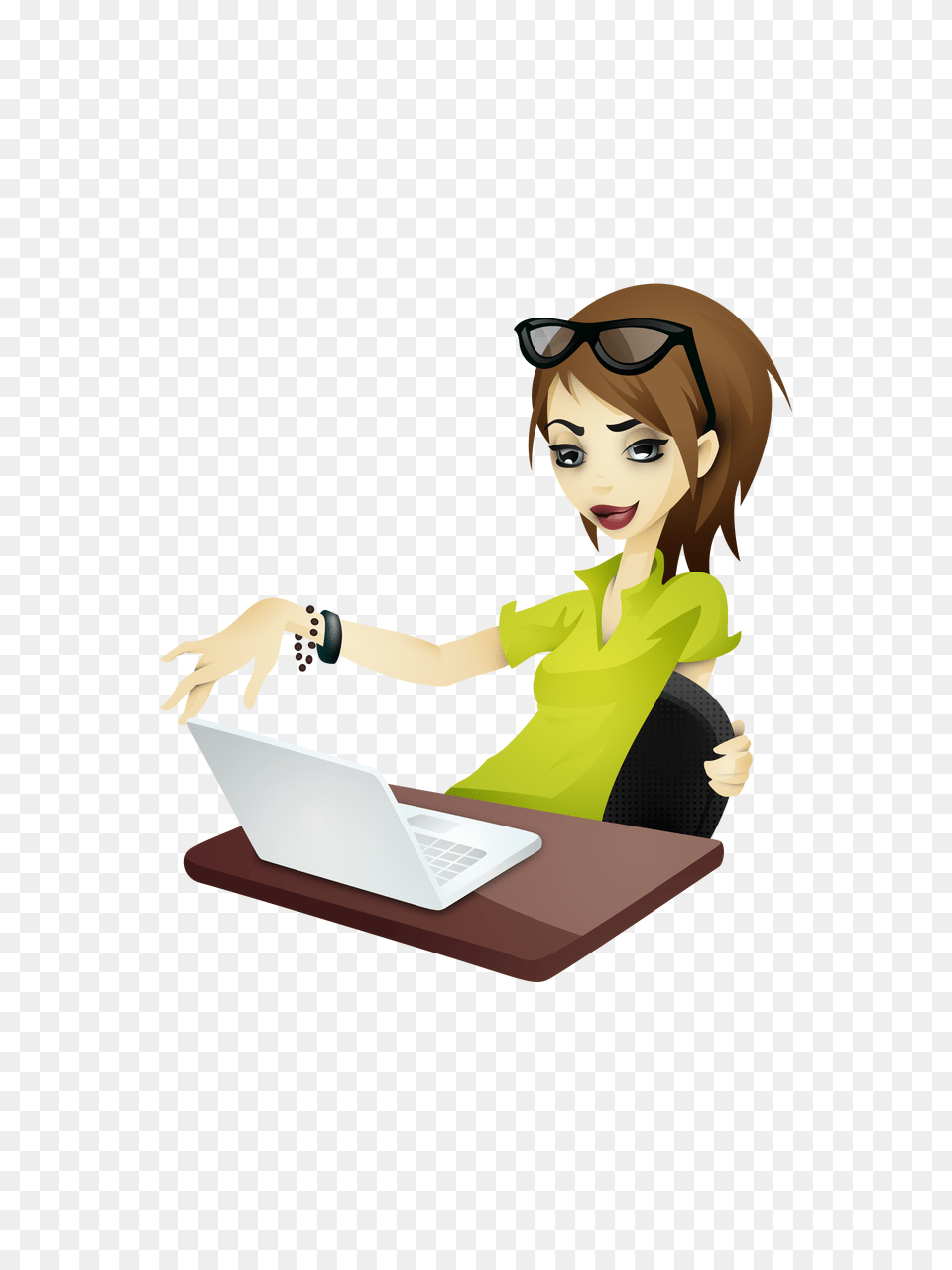 Studying Tutor Study And Clip Art, Adult, Person, Pc, Laptop Free Png