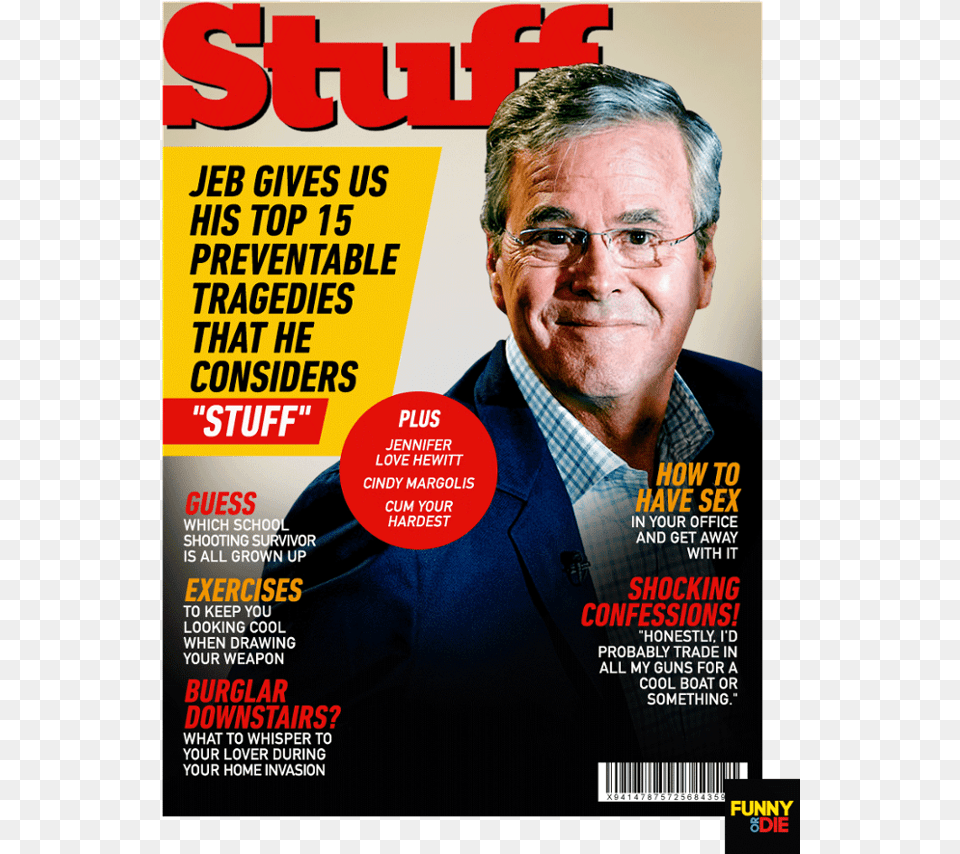 Stuff Magazine, Publication, Man, Male, Person Free Transparent Png
